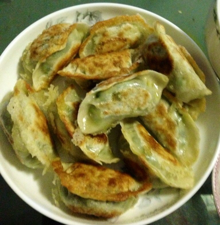 韭菜鸡蛋煎饺