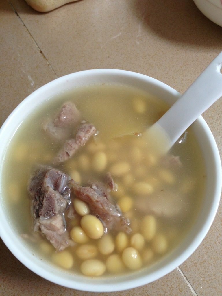 黄豆排骨汤