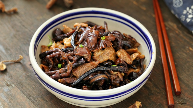 榛蘑炒肉 - 榛蘑炒肉做法,功效,食材 - 网上厨房