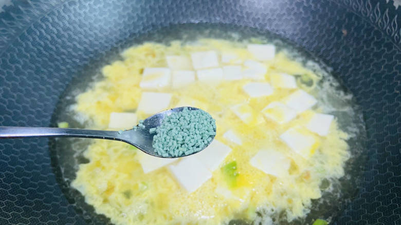 豆腐蛋花汤,蔬之鲜调味