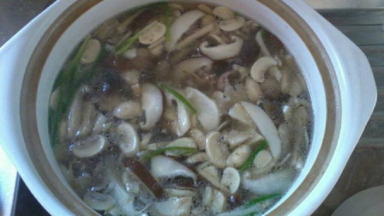 杂菇羊肉汤