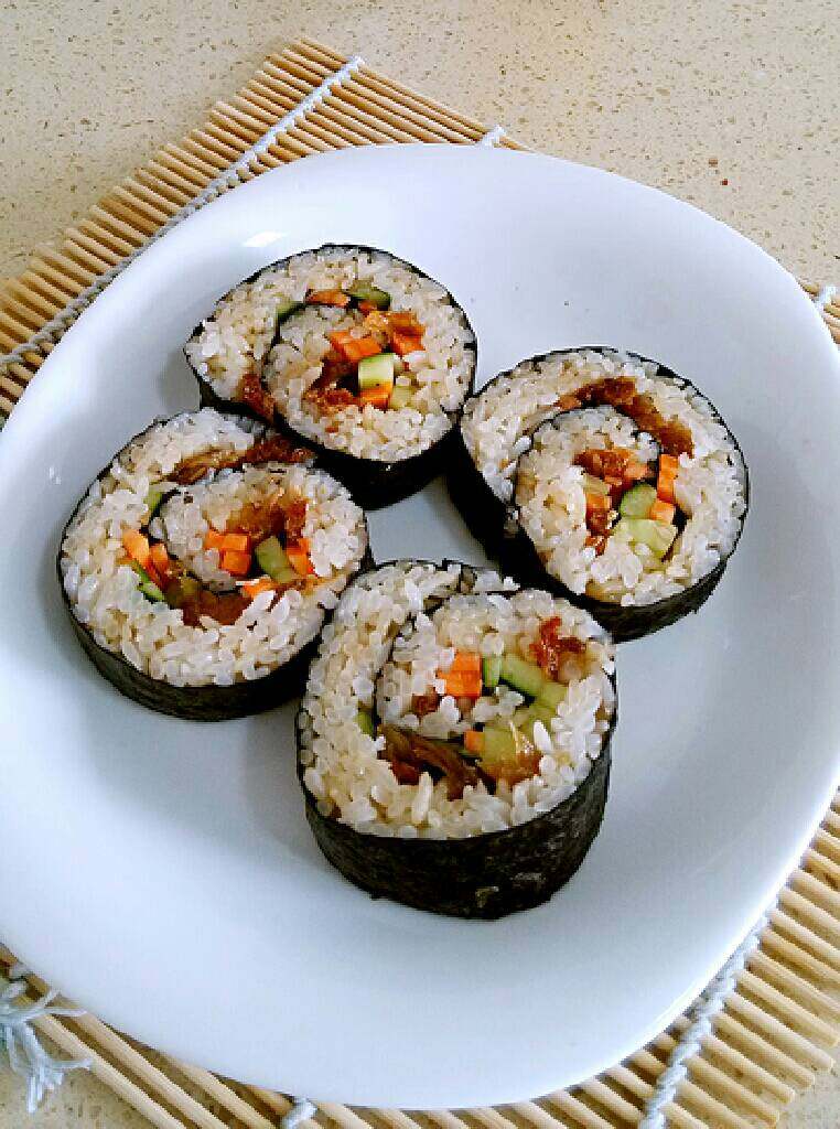 豆豉鲮鱼寿司