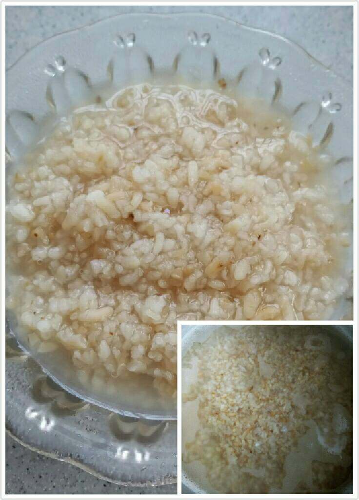 炒米,用炒米熬的炒米粥，加了蜂蜜很香，也可以做蔬菜炒米粥和各种口味的粥。