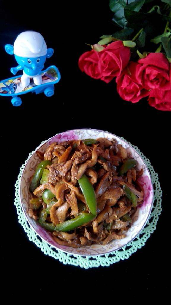 青椒蘑菇炒肉