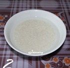 香菇麻油鸡米饭,香米浸泡1个小时；