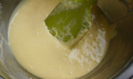 卡布奇诺可可蛋糕,乳酪层的成品应该是柔滑的奶酱状态