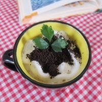 盆栽奶茶,外形像“盆栽”的盆栽奶茶完成。