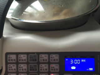 冬笋猪蹄汤,选择（靓汤.大骨汤）功能，烹饪程序自动执行，默认3小时