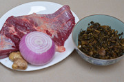酸菜牛肉,主要材料图