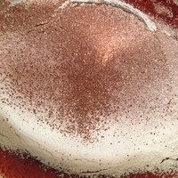 正宗红丝绒cupcake,加入过筛的低粉和可可粉。