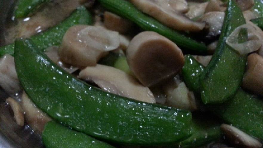 蘑菇兰花豆
