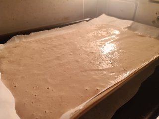 栗子奶油卷,入烤箱170°烤35分钟