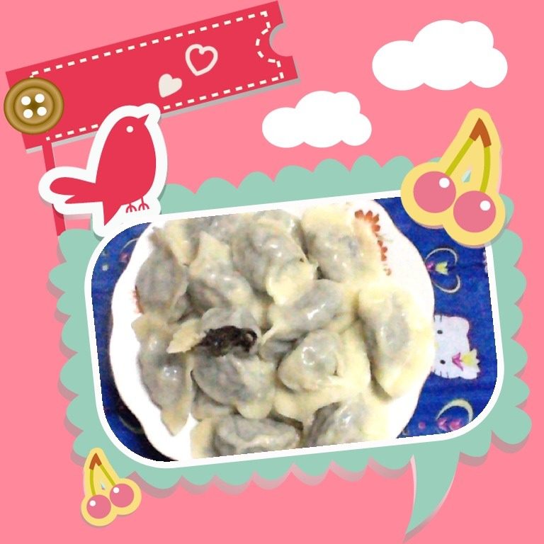 紫菜牡蛎饺子