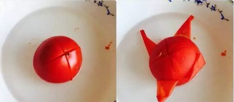西红柿炒空心菜 素食超简单快手菜,<a style='color:red;display:inline-block;' href='/shicai/ 3551'>西红柿</a>去皮可以在顶端划十字，然后用热水浇灌，即可轻易去皮。
