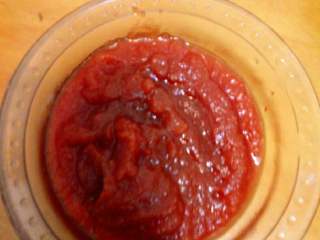 自制番茄酱,比外面卖的好吃多了，而且干净卫生还没添加剂
