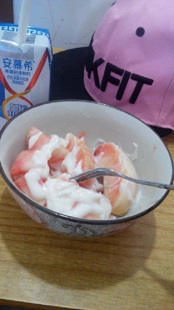 酸奶水蜜桃