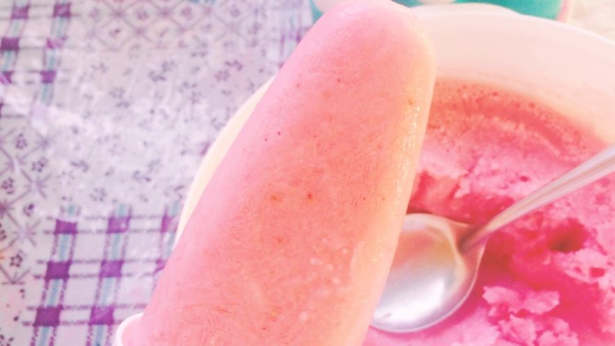 酸奶草莓冰激凌(雪糕)🍓