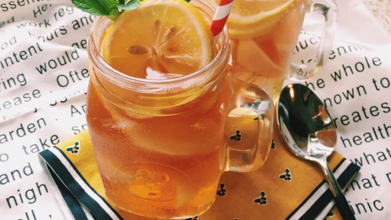 「蜜桃的夏天」——桃子冰茶&蜜桃苏打柠檬水