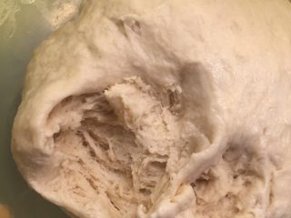 刺猬奶黄包,当面发酵到如图时就可以了
