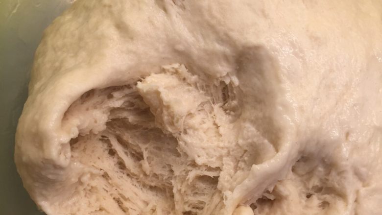 刺猬奶黄包,当面发酵到如图时就可以了