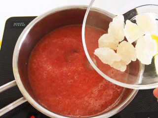 自制番茄酱—百搭的宝贝健康调味料,加入冰糖
