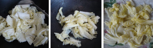 腐竹豆皮烧排骨,白菜赶超至软榻，盛出备用
