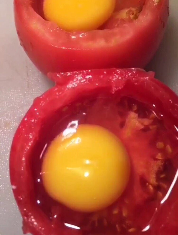 西红柿鸡蛋盅