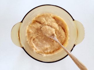 米粉“布丁”—可以抓在手上吃的米糊7M ,搅拌呈如图糊状