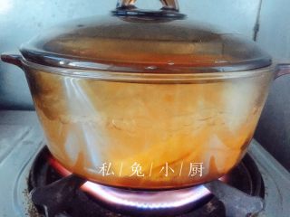 芒果红薯千层蛋糕（低卡低脂版）～,待水沸腾30秒后，关火，用余温将红薯焖熟，大概需要7-8分钟。