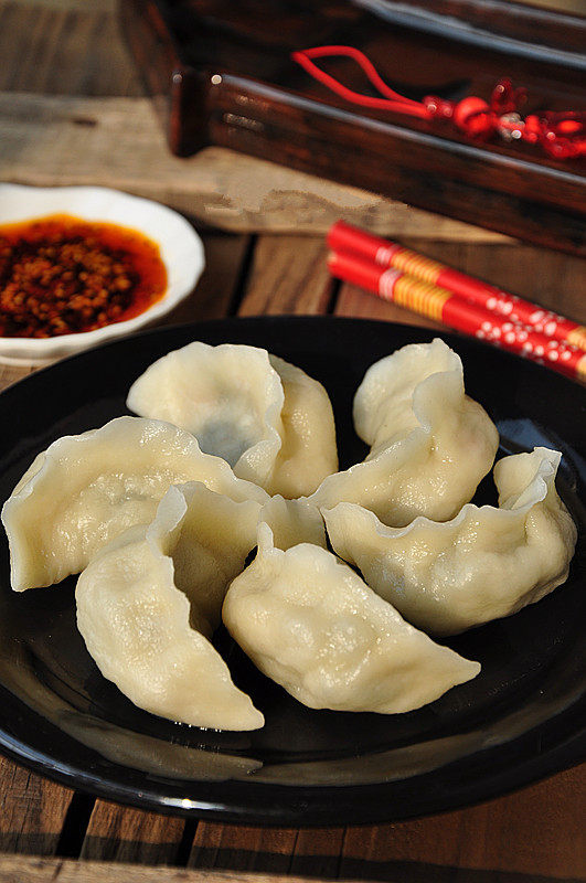 徐州，不腻的肉饺子—雪菜肉饺