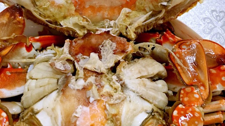 #年夜饭#香焖啤酒蟹,买的是母蟹，满满的全是蟹膏。