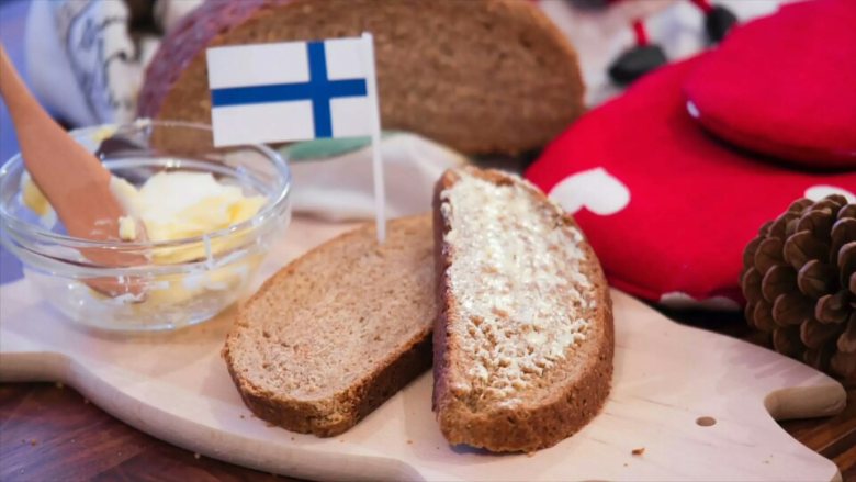 芬兰圣诞黑麦面包