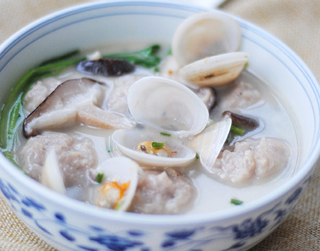 蛤蜊香菇魚丸湯 - 蛤蜊香菇魚丸湯做法,功效,食材 - 網上廚房