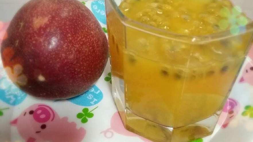 简单美味且排毒养颜的百香果橙汁