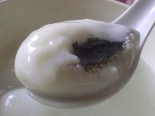 老上海桂花黑洋酥汤团,煮汤团一定要中火加多次冷水才会好吃哟