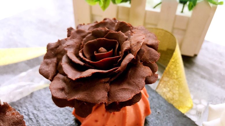 手工巧克力玫瑰花,好吃又好看