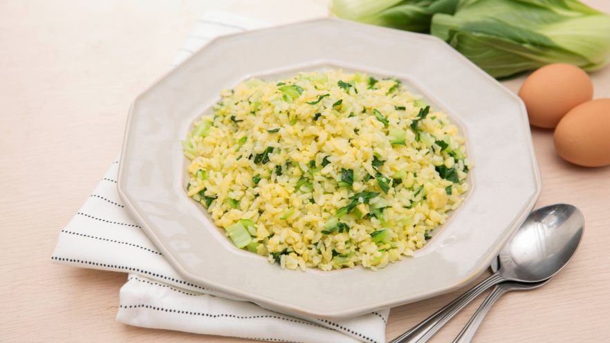 黄金蛋炒饭—软米饭也能炒得粒粒分明