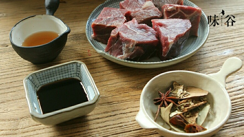 麻辣牛肉条,准备好材料。