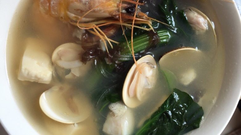 养生海鲜汤,美味鲜💕怎一个鲜字了得……