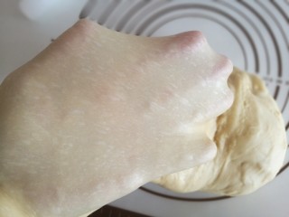 红豆沙小餐包,后油法揉出手套膜