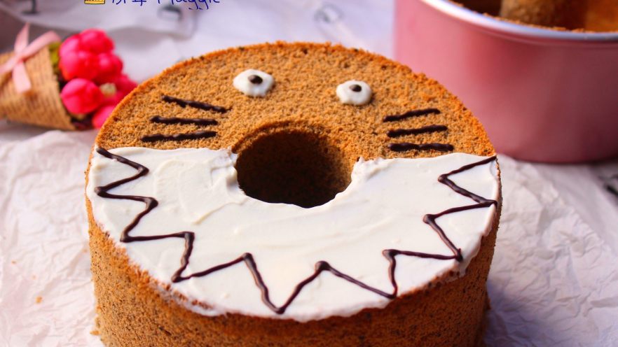 惊呆了龙猫蛋糕