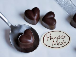 心型调温巧克力, 非常有诚意的礼物，喜欢吗？