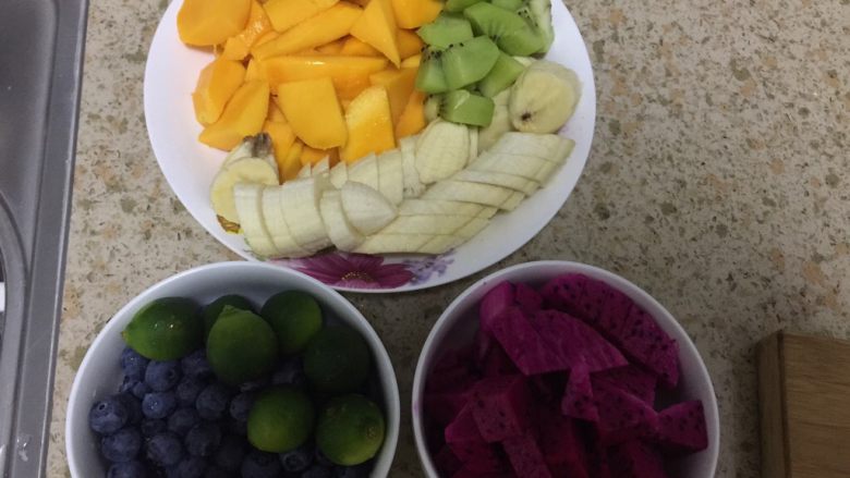 水果棒冰,各种水果切切切