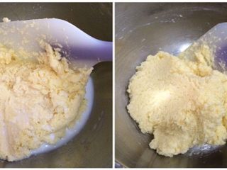 超软椰蓉面包,加入12克牛奶拌匀，椰蓉馅制作完毕后，盖上保鲜膜入冰箱冷藏。