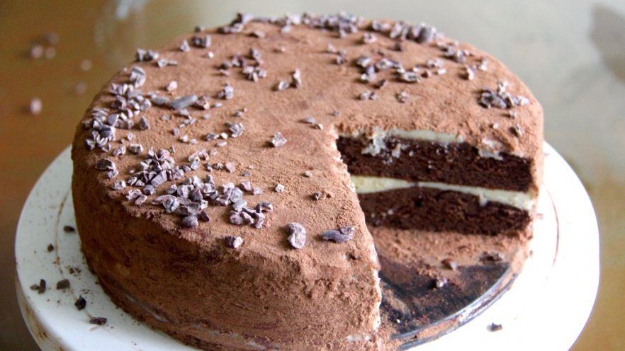 最好吃的基本巧克力蛋糕