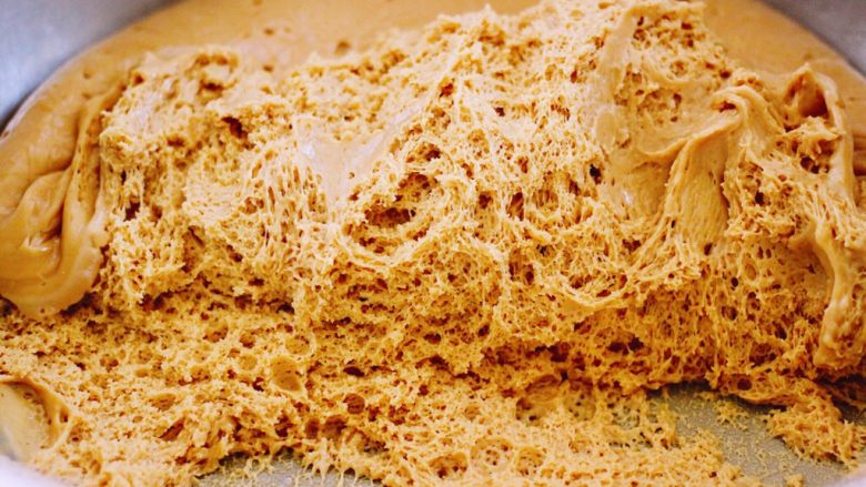 红糖麻薯面包,这是发酵好的面团
