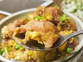 中式版快手亲子丼,对于一个减肥的人来说，有肉吃真是太幸福啦。