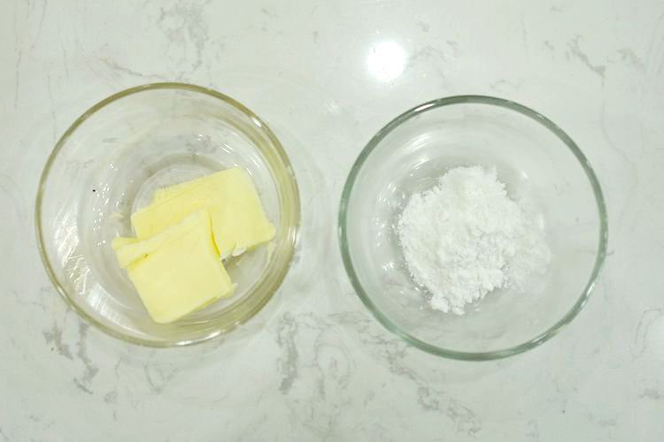 牛粒（台式马卡龙）,黄油（20g)室温软化