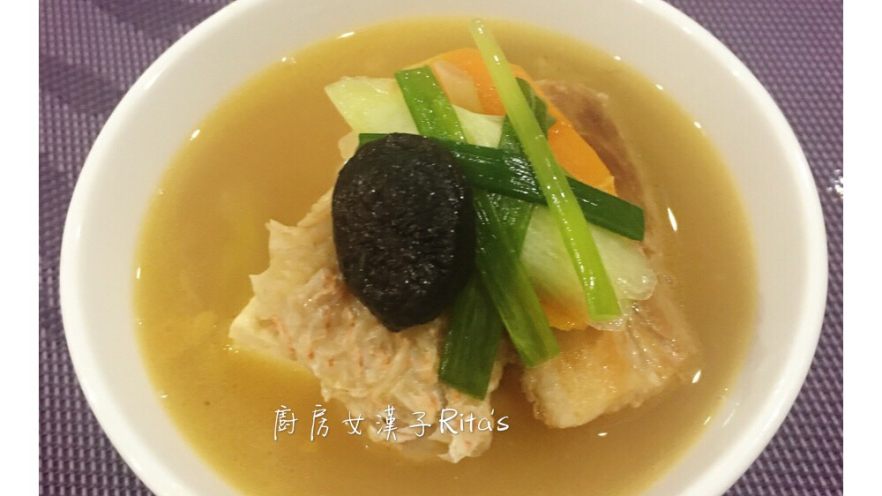 花雕豆腐燉魚湯