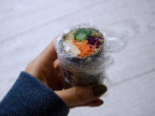 寿司卷：忙不代表不能健康,健康餐完成！